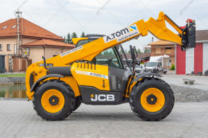 Телескопічний навантажувач JCB 531-70 2017 р. 55 кВт. 1807 м/г., №4344 B