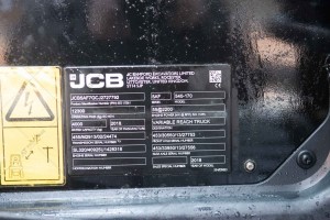 JCB 540-170 2018 y. 55 кВт. 5406,5 m/h., № 3592 RESERVED