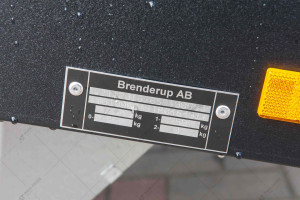 Причіп легковий платформа Brenderup 1205SUB750 (лімітована версія)