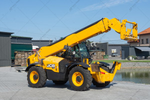 Телескопический погрузчик JCB 540-140 Hi-Viz 2017 г. 55 кВт. 6462 м/ч., №4775