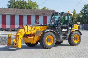 Телескопический погрузчик JCB 540-140 Hi-Viz 2017 г. 55 кВт. 6462 м/ч., №4775