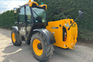 Телескопический погрузчик JCB 531-70 2017 г. 55 кВт 2400 м/ч.
