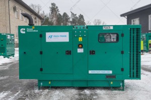 Дизельный генератор Cummins C90D5 72 кВт закрытого типа