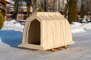 Домик для открытого содержания телят CALF-TEL O-Series 24/74