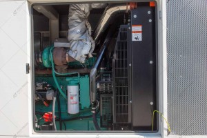 Used diesel generator PERIN GEP C400E 320 kW, 2023 y., 0,2 h. №3650 (Heating, charger)