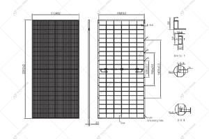 Сонячна панель TongWei TNC TWMNH-66HD N-type Bificial 620 Вт (очікується 25.05 - 3600 шт.)