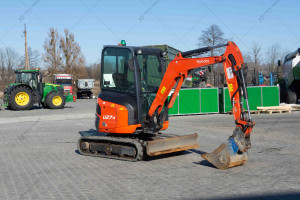 Мини экскаватор Kubota U27-4 2021 г. 15,5 кВт. 923 м/ч., №3927