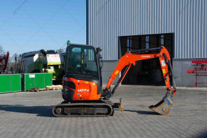 Мини экскаватор Kubota U27-4 2021 г. 15,5 кВт. 923 м/ч., №3927