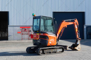 Мини экскаватор Kubota U27-4 2021 г. 15,5 кВт. 923 м/ч., №3927