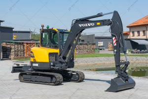 Мини экскаватор Volvo ECR58D 2019 г. 36,5 кВт. 2490 м/ч.,  №4381