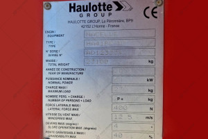 Коленчатый подъемник Haulotte HA41PX-NT 2011 г. 6441 м/ч.