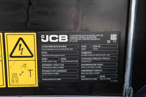 Телескопический погрузчик JCB 535-95 2025 г.  55 кВт * Дж 262 м/ч. №6515 B