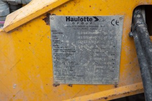 Самоходный ножничный подъемник Haulotte H15SXNT 2012 г. № 3026