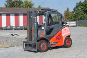 Вилковий навантажувач Linde H40T-02 2014 р. 55 кВт. 7280 м/г.,  №4820