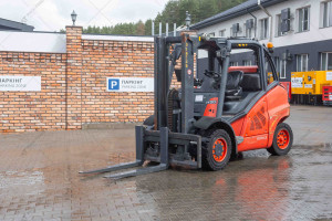 Вилковий навантажувач Linde H50T 2008 р. 15323 м/год. №6438