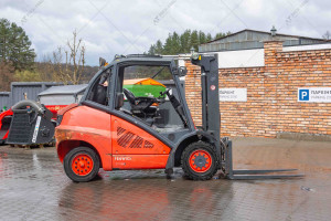 Вилковий навантажувач Linde H50T 2008 р. 15323 м/год. №6438