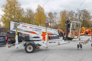 DINO Lift 160XTB 2013 y. Trailer mounted MEWP (Mobile Elevating Work Platform) 1448,6 m/h. №5456