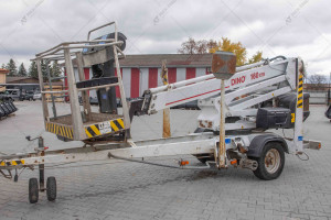 DINO Lift 160XTB 2013 y. Trailer mounted MEWP (Mobile Elevating Work Platform) 1448,6 m/h. №5456