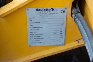 Самоходный ножничный подъемник Haulotte H15SXL 2007 г. 24 кВт. 2904,2 м/ч., № 4159