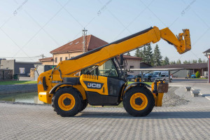 Телескопический погрузчик JCB 540-140 Hi-Viz  2017 г. 55 кВт. 6581 м/ч.,  №4804