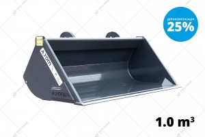 Ківш A.TOM 1,0 м³ Evolution (на навантажувач JCB, Manitou, Dieci), ніж Hardox