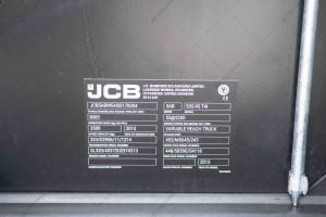 Телескопічний навантажувач JCB 535-95 2013 р. 55 кВт 4066м/г. №5984 B