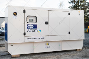 Used diesel generator FG Wilson P150-5 120/108 kW 2022 y. 97 m/h.