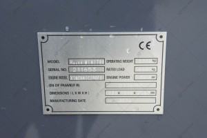 Фронтальный погрузчик Delongis Husky Mini 780 2022 г. 36,8 кВт. 1,4 м/ч., № 3626 L БРОНЬ