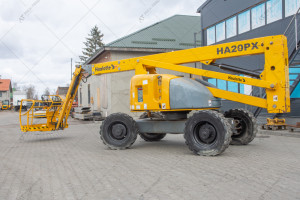 Коленчатый подъемник Haulotte HA20PX 2012 г. 38 кВт. 5470 м/ч., №5201