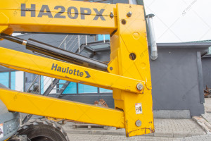 Коленчатый подъемник Haulotte HA20PX 2012 г. 38 кВт. 5470 м/ч., №5201