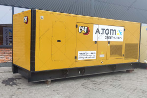 Diesel generator CAT DE715E0 572/520 kW (heating and charging)