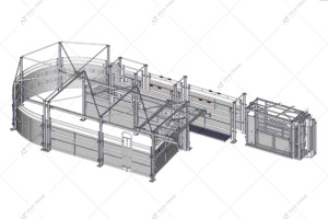 Jourdain Premium Cattle Housing System Coral type C3