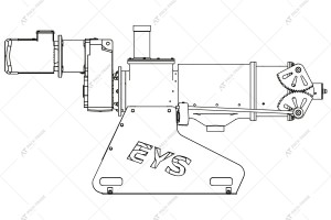Сепаратор шнековый для навоза EYS SP800
