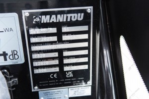 Телескопический погрузчик Manitou MT933 2023 г. 55,4 кВт. 2,6 м/ч. №3851 L