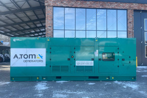 Дизельний генератор Cummins C1100D5B 906/823 кВт закритого типу