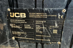 Гусеничний екскаватор JCB JS130LC+ 2019 р. 81 кВт 4583 м/год.