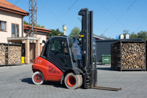 Погрузчик вилочный Linde H50T-02/600 2018 г. 55 кВт.16 676 м/г., №4822