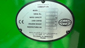 Дизельний вилковий навантажувач Combilift C4000 2022 р. 56 кВт. 35.6 м/г., № 3714 L