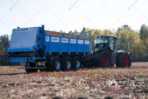 Розкидач органічних добрив А.ТОМ 24 з системою диференційованого внесення 
