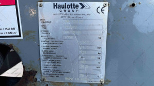 Коленчатый подъемник Haulotte HA16PX 2013 г. 3018 м/ч. № 5858