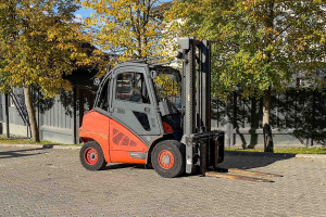 Вилковий навантажувач Linde H50T-02/600 2016 р. 18555 м/год. №6969