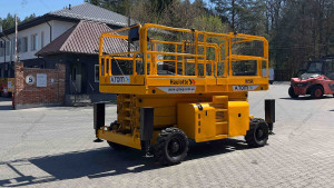 Самоходный ножничный подъемник Haulotte H15SX 2008 г.  24 кВт. 3905 м/ч., №4421