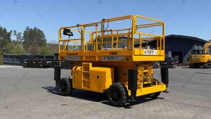 Самоходный ножничный подъемник Haulotte H15SX 2008 г.  24 кВт. 3905 м/ч., №4421