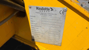 Самоходный ножничный подъемник Haulotte H15SX 2008 г.  24 кВт. 3905 м/ч., №4421