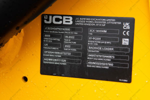 Экскаватор погрузчик JCB 3CX 14H5WM Sitemaster Pluss 2022 г. 81 кВт. 232 м/ч., №4045 L 