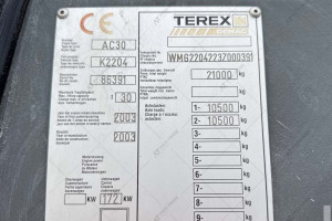 TEREX AC 30 2003 y.