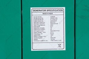 Дизельный генератор Cummins C20D5P 17.6 кВт