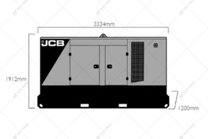 Дизельний генератор JCB G100R 88/80 кВт Дизельний генератор JCB G100R 88/80 кВт