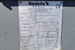 Haulotte HA16R 2016 y...