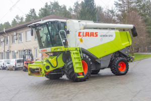 Комбайн СLAAS LEXION 570 2005 р. 273 кВт. 3378/2644 м/г. з жаткою V750 та причепом CLAAS 7190 №5039